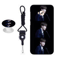 BTS เคสโทรศัพท์สำหรับ5.5 ASUS X00LD/ASUS ZenFone4 Selfie (ZD553KL)/ASUS ZD553KL ซิลิคอนนุ่มกรณีที่มีรูปแบบเดียวกันแหวนและเชือก