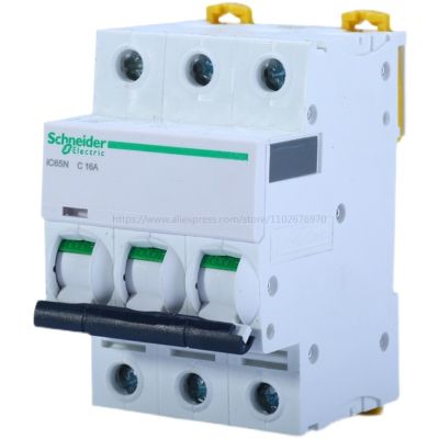 Schneider electric Mini Disjuntor Acti 9 iC65N 1P N 1p 2p 3p 4p D type 1A 2A 3A 4A 6A 10A 16A 20A 25A 32A 50A 63A breaker