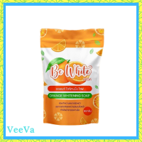 ** 1 ก้อน ** Be White Orange Whitening Soap บี อี ไวท์ ออเร้นจ์ ไวท์เทนนิ่ง โซป สบู่ส้มใส ขนาด 80 g. / 1 ก้อน