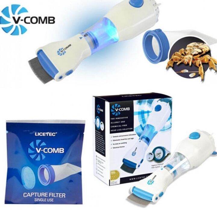 Lice Remover Original Electric Lice Vacuum Remover With Filter Nits