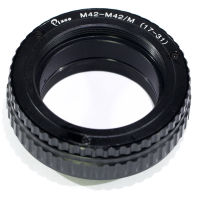 Pixco M42 ถึง M42 เลนส์ปรับโฟกัส Helicoid Macro Tube Adapter 17 มม. ถึง 31 มม.-gnhgfhjgh