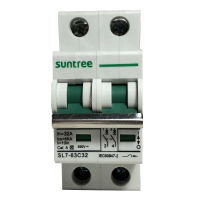 เบรกเกอร์ไฟฟ้า โซลาร์เซลล์  DC Circuit Breaker   SUNTREE รุ่น SL7-63 2P 550VDC 32A