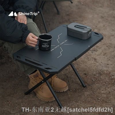 hyfvbu♨♝  Camping Table Outdoor Alloy Folding Multifunctional for Hiking