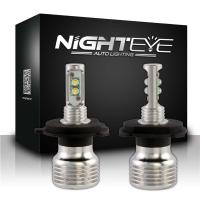 [ANYA Auto Parts] Nighteye 2ชิ้น H4 9006 HB4 Led 4000LM 50วัตต์6500พันรถ LED ไฟหน้าหลอดไฟไฟตัดหมอกไฟตัดหมอกหลอดไฟไฟหน้า