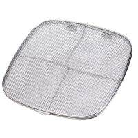 Stainless Steel Splatter Shield 5 In 1 Indoor Grill Accessory Splatter Screen Fine-Mesh Splatter Cover for AG301 AG300