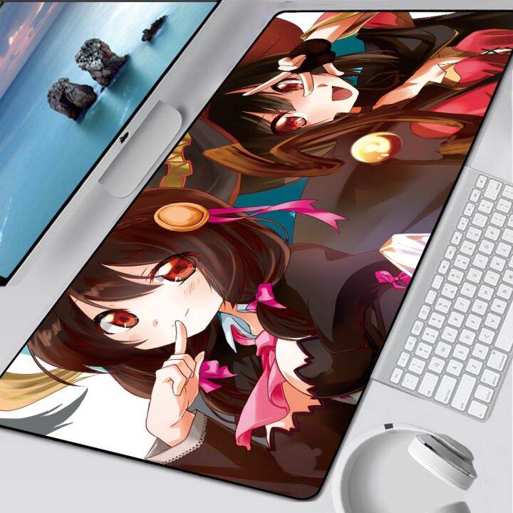 anime-cute-large-computer-mousepad-megumin-gaming-mouse-pad-locking-edge-speed-gamer-carpet-keyboard-desk-mat-pc-accessories