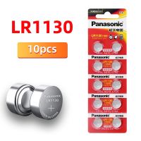 10ชิ้น/ล็อต Panasonic 1.5V AG10 LR1130โทรศัพท์มือถือ LR 1130อัลคาไลน์ AG10 389 LR54 SR54 SR1130W 189 LR1130ปุ่ม