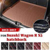 New Design Car Trunk Mat For Suzuki Wagon R X5 Hatchback 2013 2014 2015 2016 2017 Custom Car Accessories Auto Interior Decoration