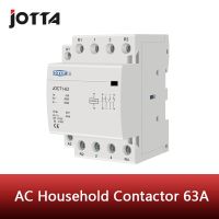 4P 63A 220V/230V 50/60HZ Din Rel Umah Tangga 3NC 1NO/2NC 2NO/1NC 3NO/4NO/4NC