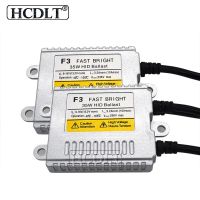 Hcdlt 2ชิ้น Ac 12V 35W บัลลาสต์ซีนอนบล็อกจุดระเบิด F3บัลลาสต์ไฟหน้า Hid สำหรับรถยนต์ H1 H3ชุดการแปลง Hid H11 H7