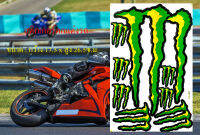 สติ๊กเกอร์แต่งรถ Sticker Logo Monster Energy Mon755 สีเขียว ติดรถมอเตอร์ไซค์ บิ๊กไบค์ ติดกระจก รถรถยนต์ รถกระบะ ติดข้างรถ ติดหมวกกันน็อค จำนวน 1 แผ่น