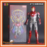 Crazy Toys Figures Model Iron Man M.47 Spider Man Homecoming โมเดล ไอรอนแมน มาร์ค47 Avenger อเวนเจอร์ Marvel Crazy Toys Marvel Ironman Mark XLVII Mk47 1/6 scale Iron Man PVC Statue Action Figure Model Toys in Movie Spiderman