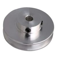 【CW】 Aluminum Alloy 41x16MM Groove 6 12MM Fixed Bore Pulley for Motor Shaft 3 5MM Round