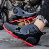 COD ℗❈ The Outline Shop27dgsd6gfd Rainwood Mens Waterproof Anti -skid Short Tube Fashion Mens Water Shoes Short Tube Trend Casual Fashion Work Fishing Shoes