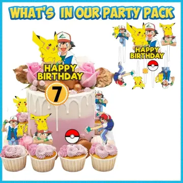 Pokemon Birthday Straws, Pikachu Straws, Pokemon Party Decorations, Video  Game Party Decor, Party Ideas for Boys or Girls 