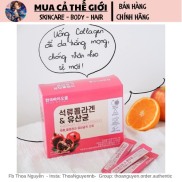 Bột Collagen Uống Lựu Đỏ Bio Cell Hàn Quốc