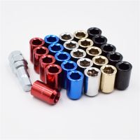 [HOT AIXUSACJWII 526] 32Mm M12x1.5/1.25 Racing Car Wheel Lug Rims Nuts อุปกรณ์เสริมในรถยนต์