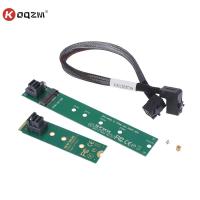 2280 2260 2242 NVMe M.2 SSD to 22110 M.2 SSD Convert Card Extension Cord Cable SFF-8643 to NVME M.2 NGFF SSD Adapter Riser Card