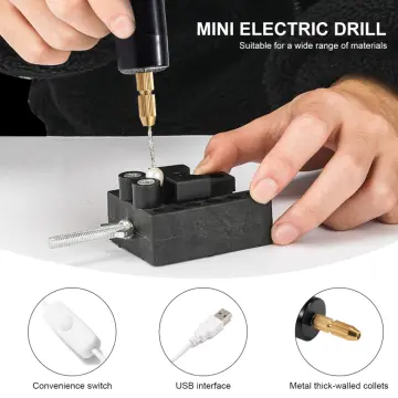 Mini Electric Drill Grinder Set Epoxy Resin DIY Crafts Jewelry