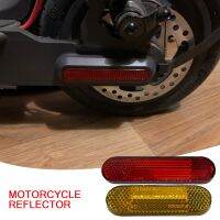 1 Pair Red Reflectors Truck Plastic Reflectors Motorcycle ATV Dirt Bike Car Reflector Safety Warning Fork Reflectors Motorcycle