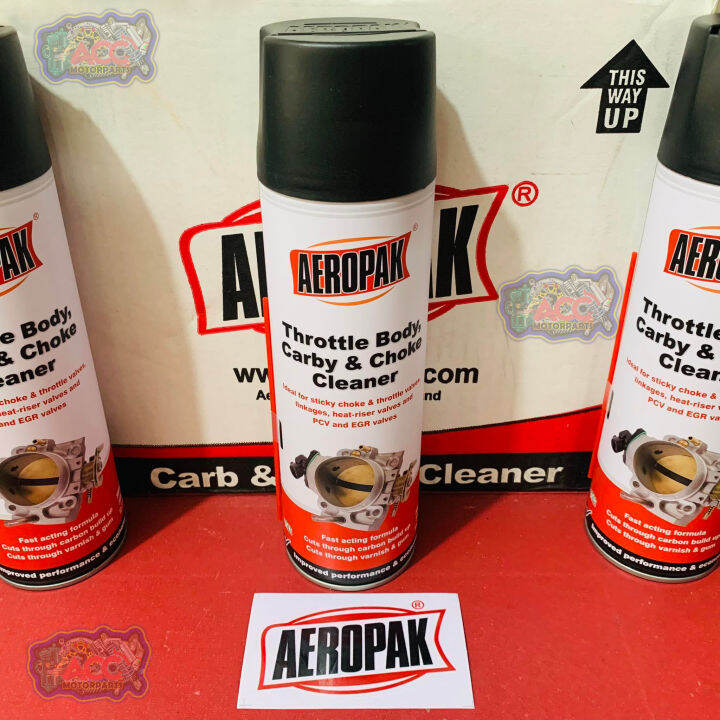 Aeropak Australia Throttle Body, Carb and Choke Cleaner 500ml Big Can