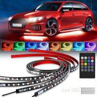 【CC】 Car Underglow Strip Underbody Lights Atmosphere Lamp for Decoration