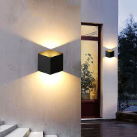 Outdoor waterproof LED wall light IP65 LED modern minimalist living room bedroom bedside staircase aisle balcony wall light