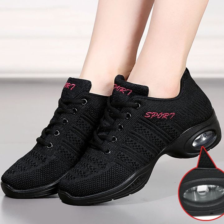 zapatos-รองเท้าเต้นรำใหม่สำหรับผู้หญิง-sepatu-kets-dansa-แฟชั่นรองเท้าผ้าใบ-jazz-ทันสมัยแนวสตรีท
