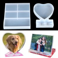 [LWF HOT]✢ Love Heart Photo Frame DIY Resin Decorative Craft Jewelry Making Mold Silicone Mould Epoxy Resin Mold For Jewelry