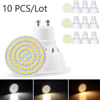 10x GU10 LED Spot Light Bulb 3W 4W 5W LED Lights Lamp Light Bulb LED Spotlight 220V 110V LED Gu 10 2835 SMD 12V 24V