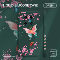 เคสโทรศัพท์สำหรับ Huawei Mate40 Mate 40 Pro Mate 40 Pro Plus เคสลายการ์ตูนน่ารักนักบินอวกาศเคสโทรศัพท์คลุมทั้งหมดน้ำรูปแบบขอบสี่เหลี่ยมเคสป้องกันกล้องปลอกซิลิโคน