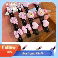 ALDRICH FASHION แฟชั่น สาวน่ารัก เรียบคู่ สายรัดศีรษะพร้อมคลิป เครื่องมือจัดแต่งทรงผม Barrettes เรียบ กิ๊บติดผม สิ่งประดิษฐ์ผมหัก กิ๊บติดผมสองชั้น