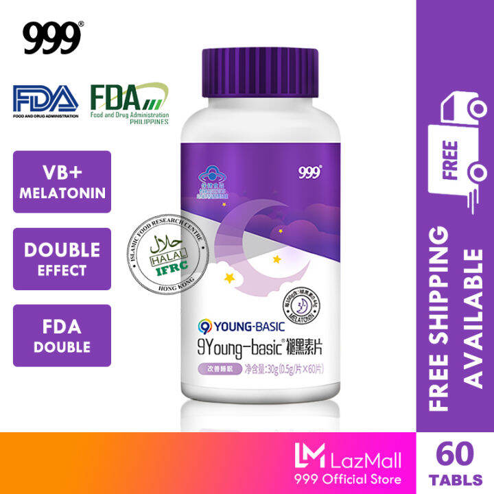 999 Melatonin for sleep Vitamin B6 Tablets Helps Improve Insomnia 60