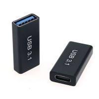 LMS70อะแดปเตอร์อเนกประสงค์สำหรับแท็บเล็ตโทรได้ USB 3.0ตัวผู้ไปยังตัวผู้อะแดปเตอร์ชาร์จ USB-C สายเคเบิลอะแดปเตอร์ Type C ตัวเมียเป็น USB3.0ตัวเมียชนิด C อะแดปเตอร์แปลง USB