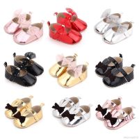 【hot sale】 ✜▣ C19 Baby Girls Breathable Mesh Bowknot Flats Princess Shoes Newborn Baby Toddler Soft Soled Walking Shoes