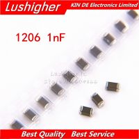 100pcs 1206 1nF 1000pf 102K 100V X7R Error 10% SMD Ceramic Capacitor WATTY Electronics