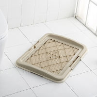 Spot parcel postAs Large Plastic Flat Dog Toilet Household Dog Bedpan Column Dog Dropping Basin Medium-Sized Dog Teddy