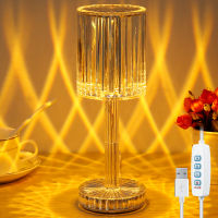 Diamond Table Lamp USB Crystal Light Home Decoration Acrylic Decoration Desk Lamp Led Night Lights For Bedroom Christmas Gift