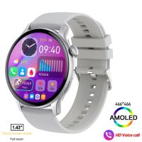 2023โทรผ่านบลูทูธใหม่ Smartwatch 466*466เสมอจอแสดงผล Amoled กีฬากันน้ำเวลา Hd นาฬิกา Ip68 1.43"