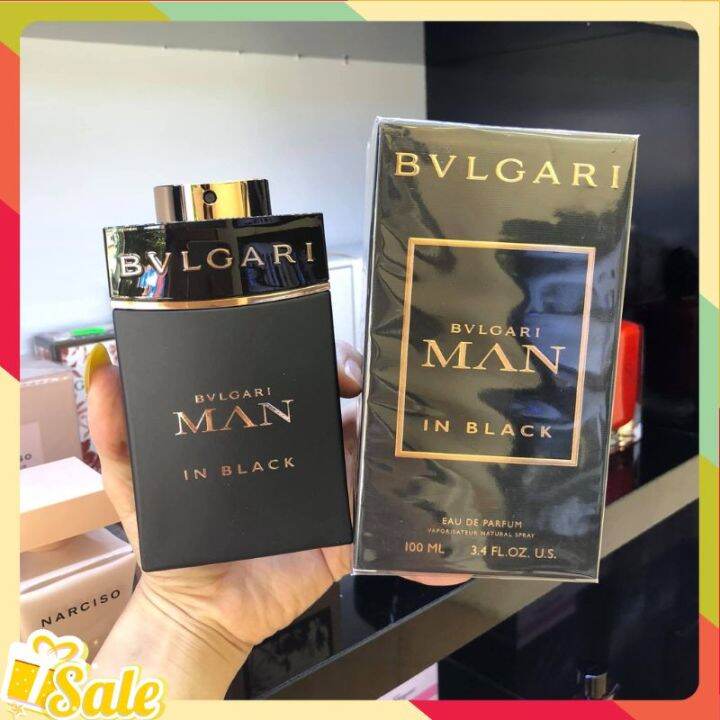 Nước Hoa Nam Bvlgari Man Black 100ml Nam Tính, Quyến Rũ Hương Thơm Đẳng Cấp  