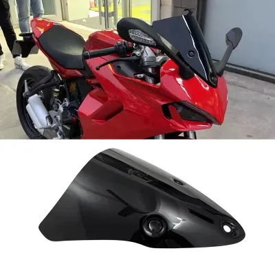 Motorcycle Windshield Windscreen for DUCATI 939 950 Supersport 939S 950S Super Sport S Refit Black Wind 2017-2022