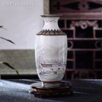 ▼ ¤ Vaso Cerâmico Antigo Jingdezhen Vintage Acessórios De Mesa Artesanato Vaso Neve Estilo Tradiconal Chinês Porcelana