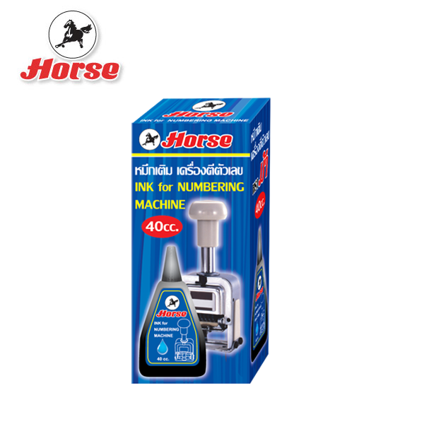 horse-ตราม้า-หมึกเติมเครื่องตีเบอร์-40-cc-สีดำ-จำนวน-1ขวด