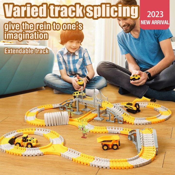 333pcs-diy-car-and-train-tracks-set-for-children-toy-railway-educational-mini-hot-racing-vehicle-models-flexible-game-brain-cart