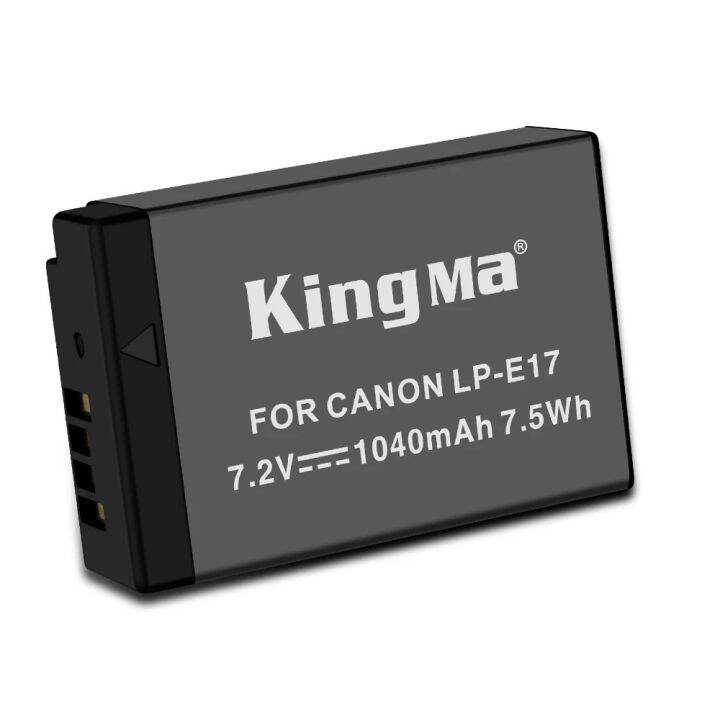 kingma-lp-e17-แบตเตอรี่-lcd-usb-dual-charger-สำหรับ-canon-eos-rp-77d-750d-760d-800d-250d-200d-mark-ii-m3-m5-m6