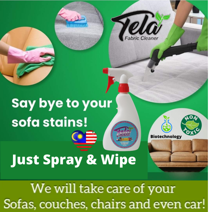 TELA Fabric Cleaner Sofa Cleaner (Water Based) Multipurpose Cleaner