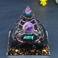 Energy Generator Orgone Pyramid Constellation Healing Natural Crystal Energy Reiki Chakra Orgonite Meditation Stone Ornament Crafts Jewelry