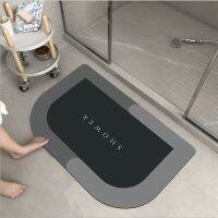 [A VOGUE] Super AbsorbentFloor Mat Quick Drying ห้องอาบน้ำ CarpetSimple Non Slip Floor Mats Home Oil ProofMat