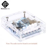 เคสอะคริลิคสำหรับ Usb 5V Bluetooth Audio Receiver Board พร้อมช่องเสียบการ์ด Tf