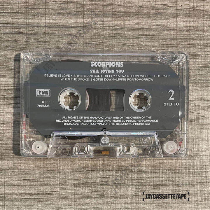 scorpions-อัลบั้ม-still-loving-you-เทปเพลง-เทปคาสเซ็ต-เทปคาสเซ็ท-cassette-tape-เทปเพลงสากล